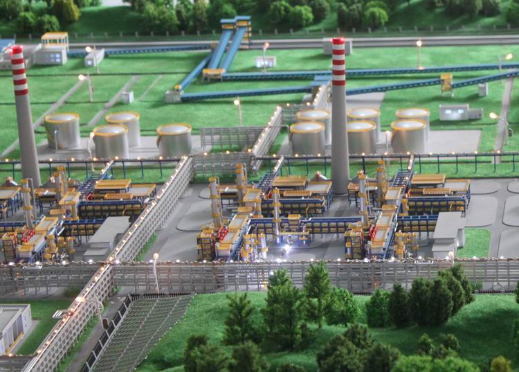 丹棱县石化区模型