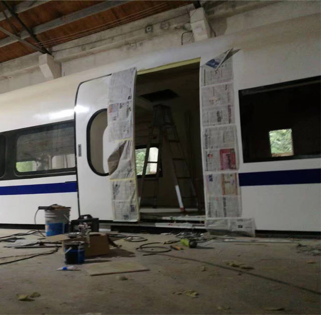 丹棱县高铁模型