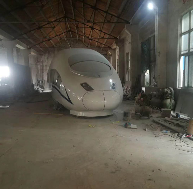 丹棱县高铁模型