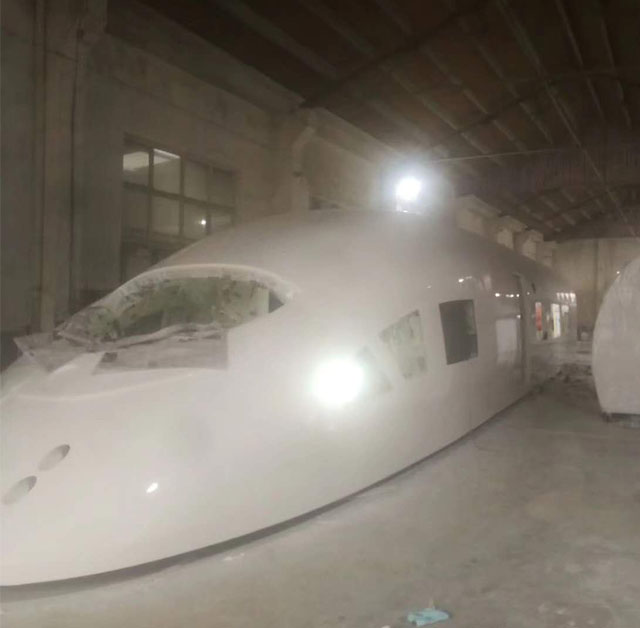 丹棱县高铁模型